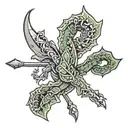 cajun tattoo design idea