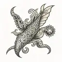 cajun tattoo design idea