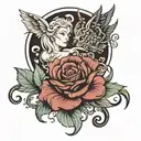  cuckold tattoo design idea