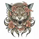  cuckold tattoo design idea