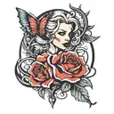  cuckold tattoo design idea