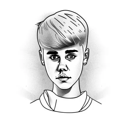 justin bieber tattoo design idea
