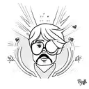 justin bieber tattoo design idea