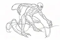 creeper on the calculus for men tattoo design idea