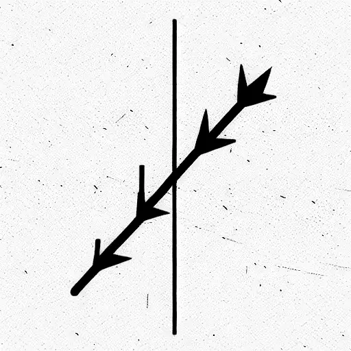 retired spikes tattoo design idea