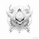 fear god tattoo design idea