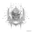 fear god tattoo design idea