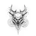 fear god tattoo design idea