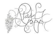 Name of Ada tattoo design idea