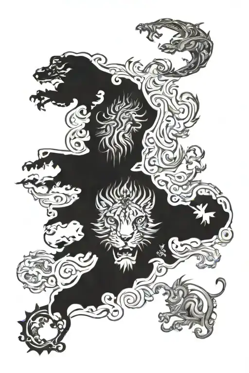 chronicles of Narnia tattoo design idea