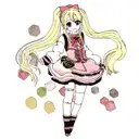 Avril  tattoo design idea