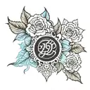 rip grandma tattoo design idea