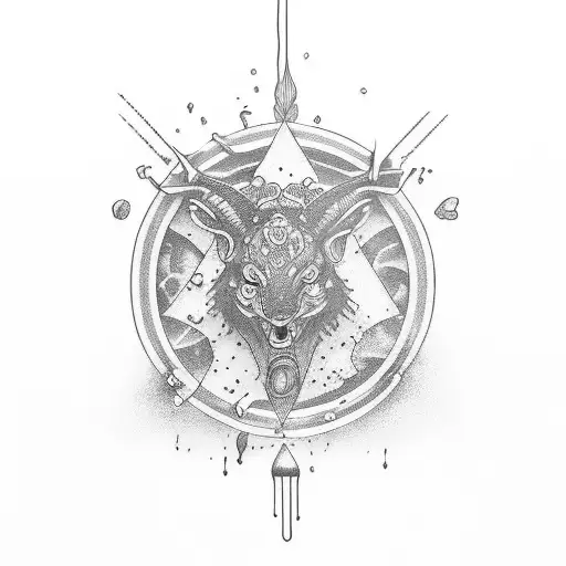 recovery from addiction, water, spirituality tattoo design idea