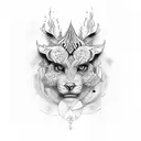 recovery from addiction, water, spirituality tattoo design idea