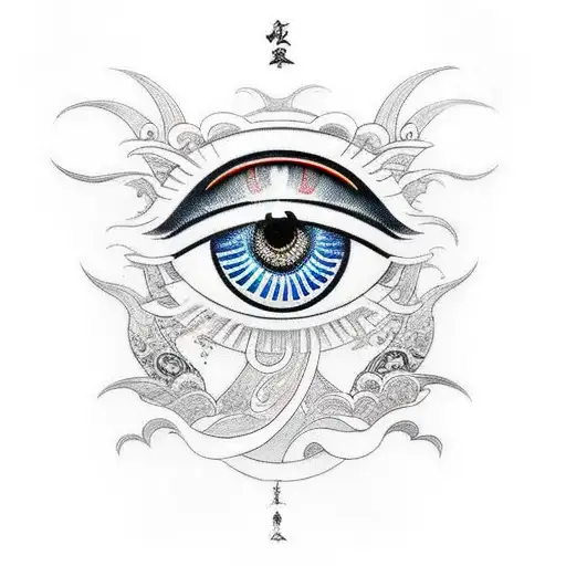 Eye of Horus tattoo design idea