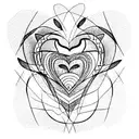 love tattoo design idea