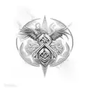 legends never die tattoo design idea