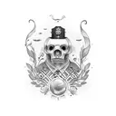 Cuba - Ortega tattoo design idea