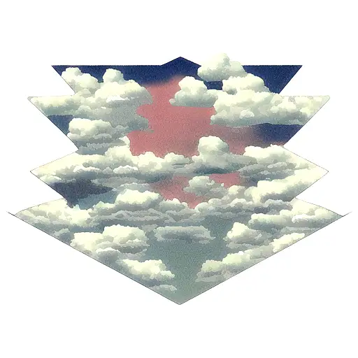 clouds tattoo design idea