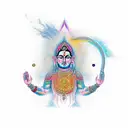 moksha tattoo design idea