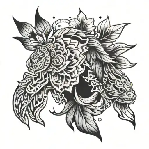 rhea ripley inspired tattoo tattoo design idea