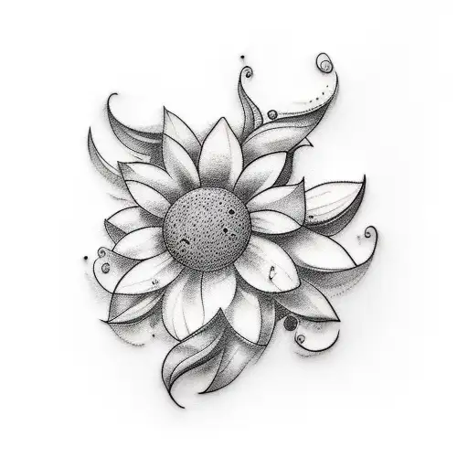 A minimalist tattoo of the movie Coraline  tattoo design idea