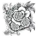 name sophia tattoo design idea