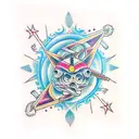 Gemini tattoo design idea