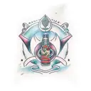 Gemini tattoo design idea