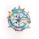 Gemini tattoo design idea