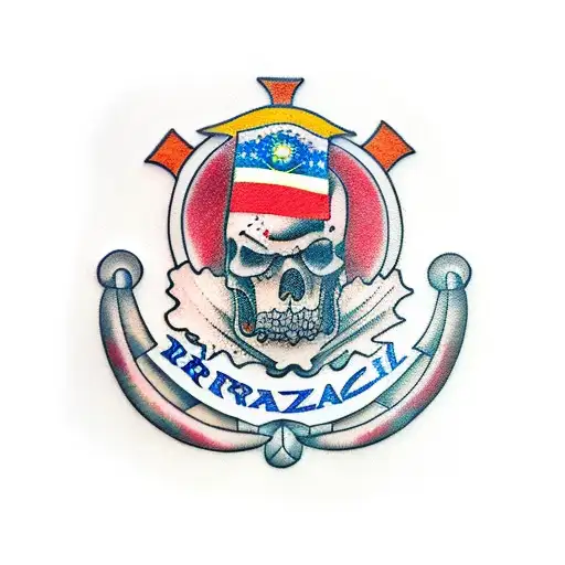 Brazil tattoo design idea