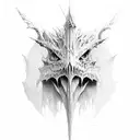 nazgul tattoo design idea