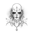 punk, depression, clean,  tattoo design idea