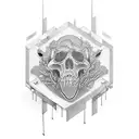 punk, depression, clean,  tattoo design idea