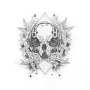 punk, depression, clean,  tattoo design idea