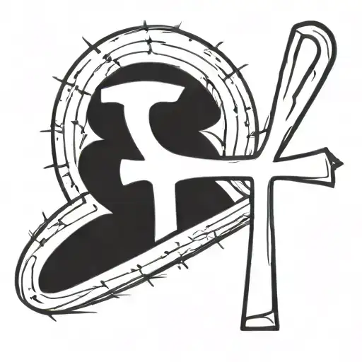 Ankh Symbol tattoo design idea