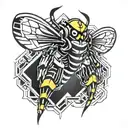 bumblebee transformers logo tattoo design idea