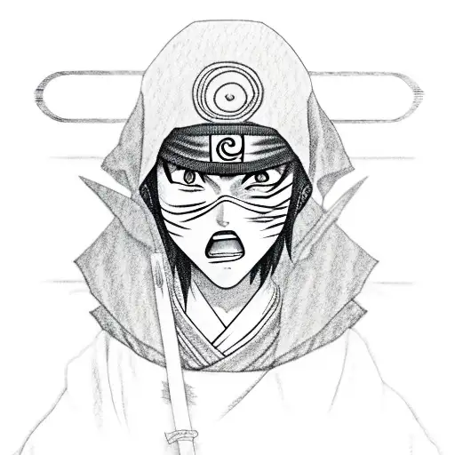 Itachi Uchiha  tattoo design idea