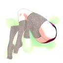 anime leg sleeve tattoo design idea