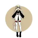 anime leg sleeve tattoo design idea