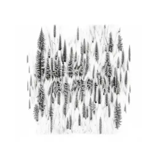 exotic forrest tattoo design idea