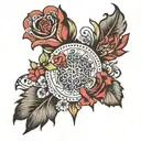 spain, love you tattoo design idea