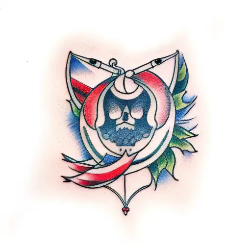 Cherry tattoo design idea