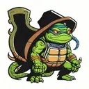 tmnt space aliens tattoo design idea