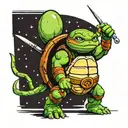 tmnt space aliens tattoo design idea