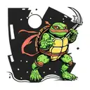 tmnt space aliens tattoo design idea