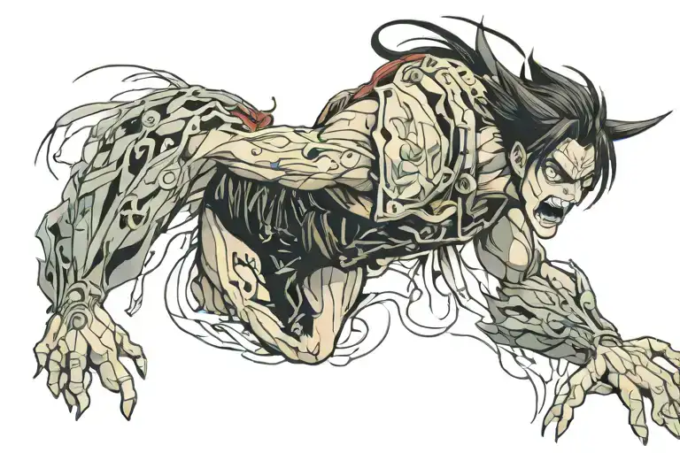 Eren Yeager freedom tattoo design idea