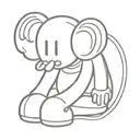 kaws drill tattoo design idea