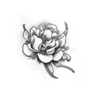 flores, enredaderas tattoo design idea