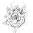 flores, enredaderas tattoo design idea